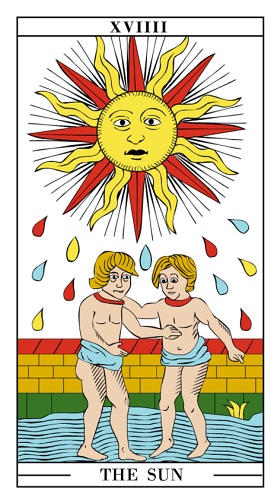 Tarot card - The Sun
