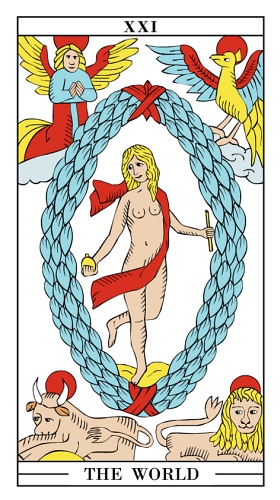 Tarot card - The World
