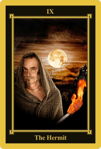 The Hermit - Yearly Tarot Card