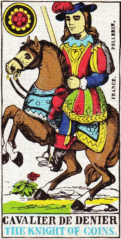 Knight of Pentacles - Tarot card meaning
