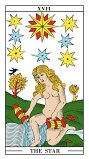 The Star tarot card