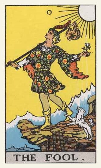 The Fool Tarot card