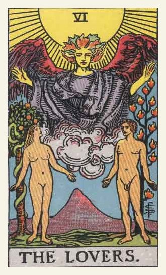 The Lovers Tarot card