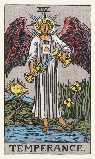 Temperance Tarot card