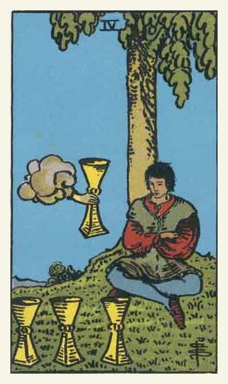 Four of Cups Tarot card