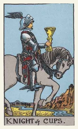 Knight of Cups Tarot card