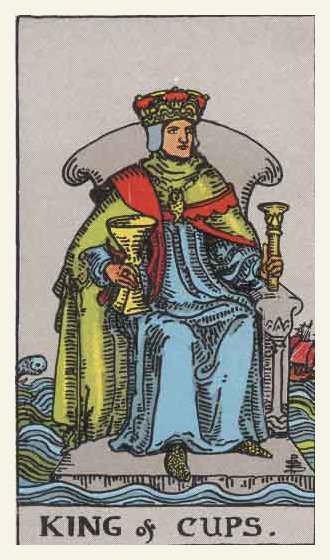 King of Cups Tarot card