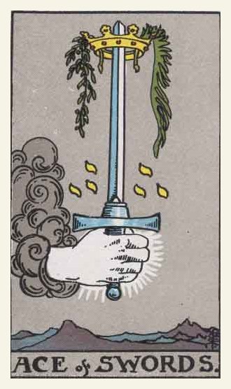 Ace of Swords Tarot card