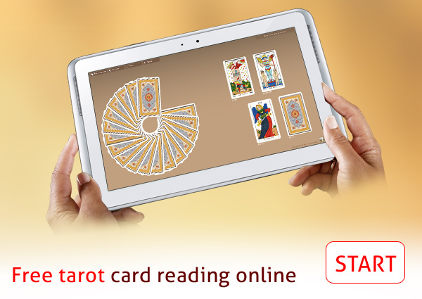 Free tarot reading online. Start.